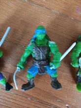 6 unids/bolsa encantador Mini tortugas acciones figura de dibujos animados Tartaruga Ninjas de juguete para niños muñeca de Anime figura regalos de cumpleaños