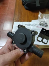 Bomba de perforación eléctrica portátil, minibomba de agua de líquido de aceite diésel, herramienta de transferencia líquida autocebante de mano para el hogar y el jardín al aire libre