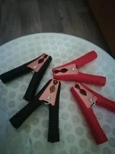 Hot Car Alligator Clips Battery Clamps Crocodile Clip 100A Red+Black
