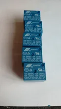 5pcs/lot SRD-12VDC-SL-C T73-12V 5 pin PCB Type 12V DC Power Relay