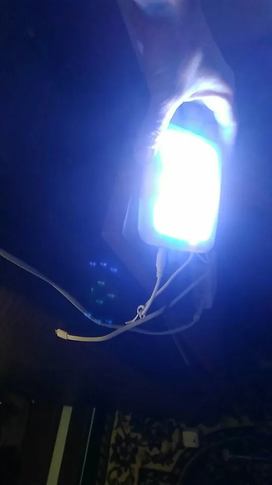 Carga USB ajustable de tres colores Luces traseras Luces de Placa Luces de Puerta(Blanco//azul//blanco c/álido) yifengshun Auto de techo de luz LED Luces de Lectura de Coche luz Nocturna