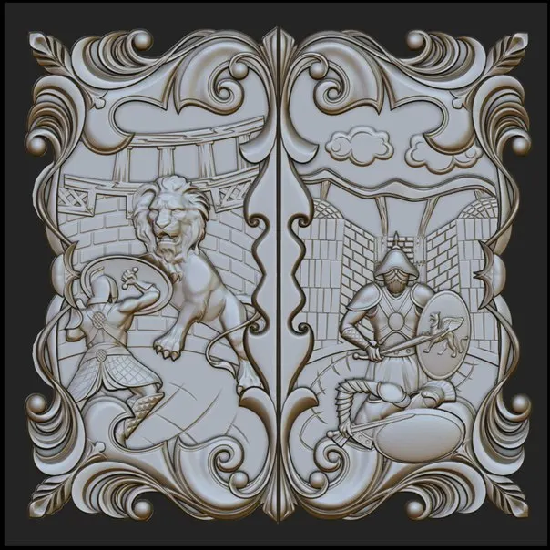 Модель 3D STL Нарды