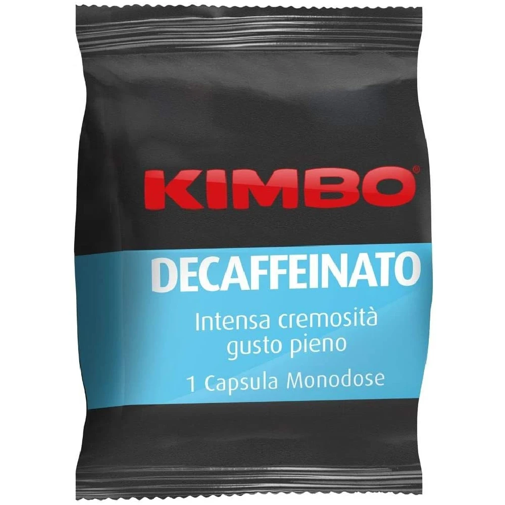 Kimbo coffee Capsules Compatible with Lavazza Espresso Point-Decaffeinated (50 capsules)