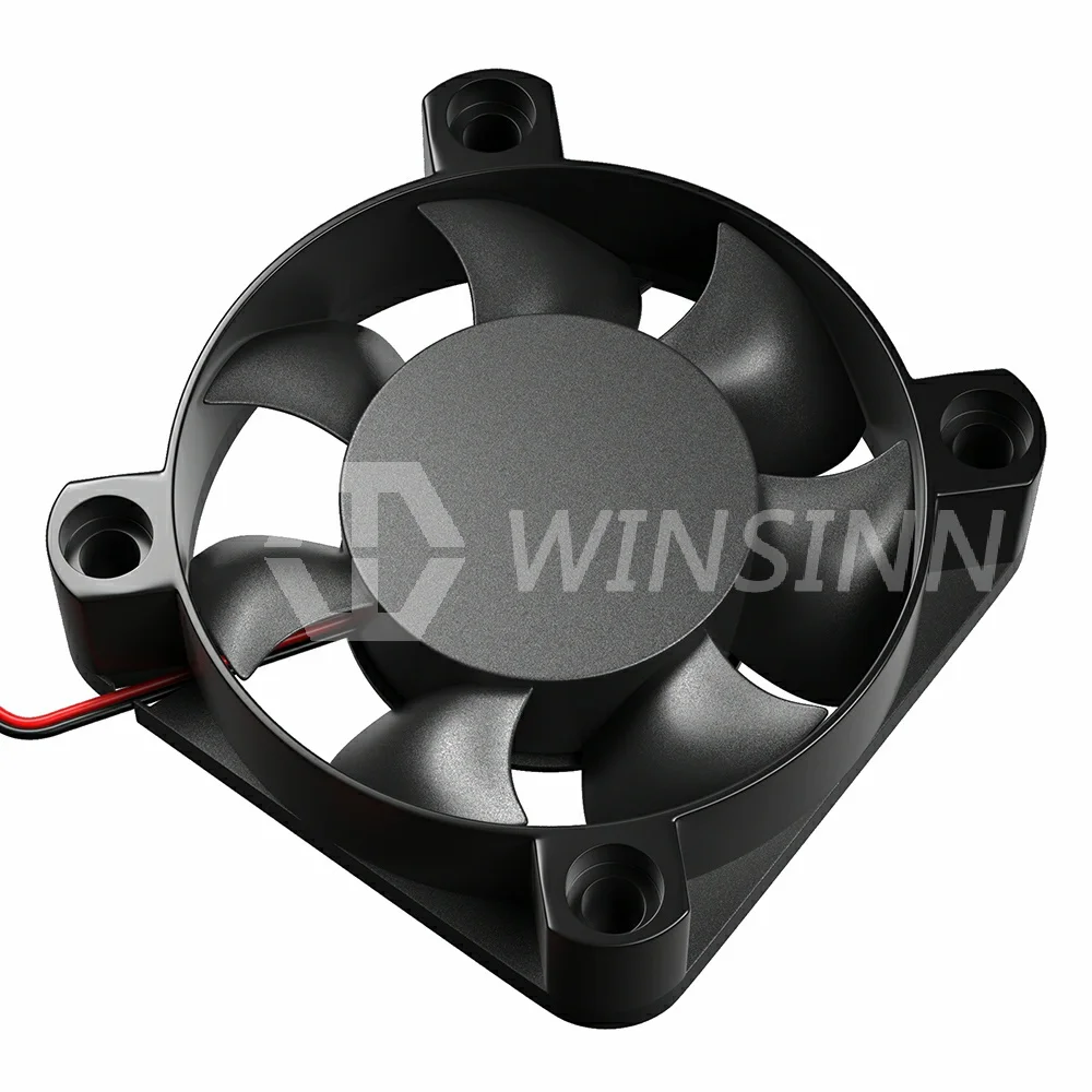 Winsinn-ventilador Hidráulico e Duplo do Rolamento de Esferas Refrigeração sem Escova 40x10 mm 2pin dc 5v 12v 24v 4010 Pack - Imagem 2