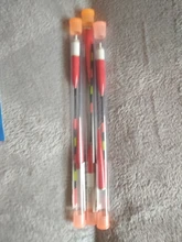 Flotador de pesca eléctrico LED, aparejos de pesca ligeros, flotador electrónico luminoso sin batería, 3 unids/set