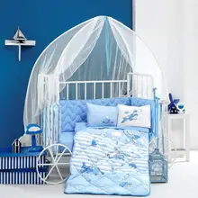 Сделано в Турции, космическая детская кроватка, постельное белье-бампер, набор для мальчиков и девочек, детская кроватка с мультяшными животными, хлопок, мягкая, противоаллергическая