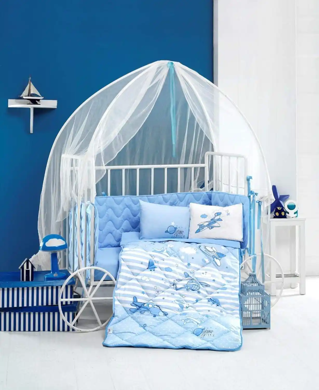 space cot bedding