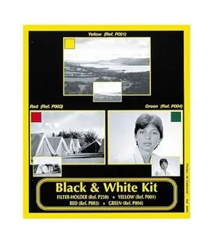 

COKIN WP-H220B black and white filter KIT P series