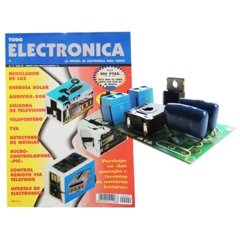 

Electronic Kit to fit: light controller + Magazine Todoelectronica N ° 9