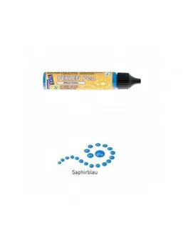 

TEXTILE PAINT PEARL EFFECT FOR FABRICS BLUE COLOR SAPPHIRE
