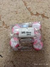 Tapón de pesca flotador, Gel de sílice transparente, tapón de goma blanco, línea de peces, grano ovalado espacial resistente, 5 grupos, 40 Uds., 7 + 1