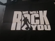 Freddie Mercury-Bolso de compras con letras divertidas para mujer, bandolera de lona de gran capacidad, estilo Harajuku