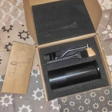 XEOLEO-molinillo de Café Manual de aluminio, 50MM, amoladora de rebaba de acero inoxidable, máquina café cónica