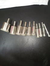 Juego de brocas con revestimiento de diamante Hss, brocas de perforación para azulejos, mármol, vidrio y cerámica, herramientas eléctricas de 6mm-30mm, 10 Uds.
