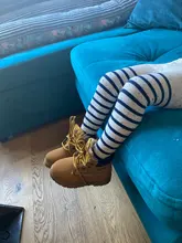 Botas de felpa para niños y niñas, botines informales cálidos, zapatillas de moda, botas de nieve para bebés, Invierno 2021