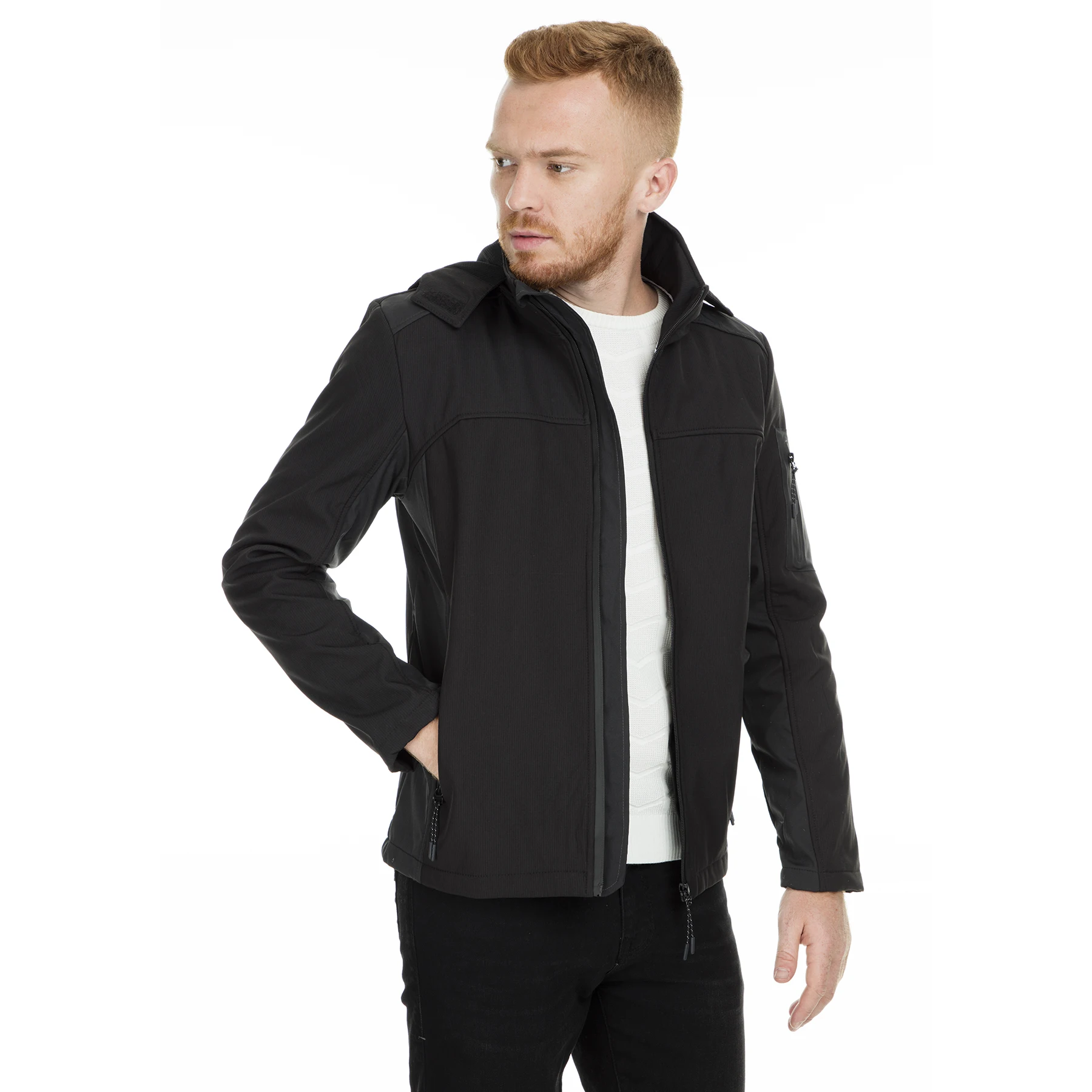 

PIQUE SOFTSHELL MEN COATS MORITZ