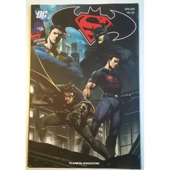 

SUPERMAN BATMAN VOL 1 No. 6, DC COMICS, ED. PLANETA - 2006, 1ª Spanish edition, COMIC BOOK, author JEPH LOEB