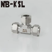 OD 3 way нержавеющая сталь Юнион тройник из нержавеющей стали 316 штуцер трубы 1000psi для воды, газа, нефти