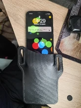 Billetera de cuero PU para hombre y mujer, cinturón de vestir al aire libre, con bolsillos para teléfono móvil, riñonera multifuncional portátil para deportes de montaña, novedad