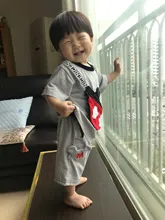 Nuevo verano ropa de bebé traje de niños moda niños niñas de dibujos animados camiseta pantalones cortos 2 unids/set niño ropa Casual niños chándales