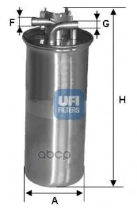 Фильтр Топливный, Дизель UFI арт. 24.001.00