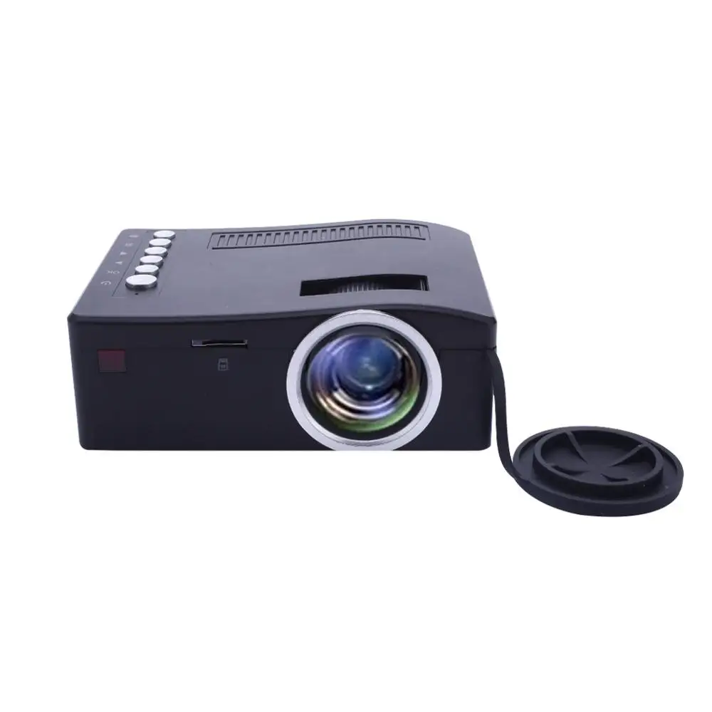

UC18 HD 1080P Mini Projector 1200lms Micro Portable Led Projector LCD Display Technology Video Projector Support AV VGA USB Home