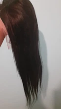 TIANTAI-Peluca de cabello humano liso para mujer, postizo de encaje con cierre de 4x4 28 pulgadas, pelo Remy brasileño con densidad de 150
