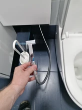 Bathroom-Accessories Shower Hose0.4 Flexible High-Pressure Handheld 2m PVC LEDFRE Gi/2