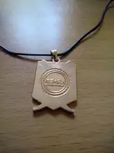 De Metal Anime ataque en las alas de la libertad titanium collar Shingeki no Kyojin collar cosplay collar de la encuesta