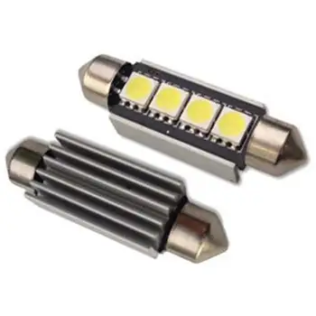 

Set of 10 und. L308W LED lamp L308 - C5W 41mm 4xSMD5050 RAD. White CANBUS