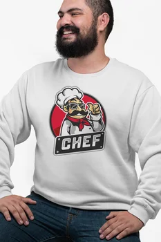 

Angemiel Wear Vicinity Chef Green White Men 'S Sweatshirt