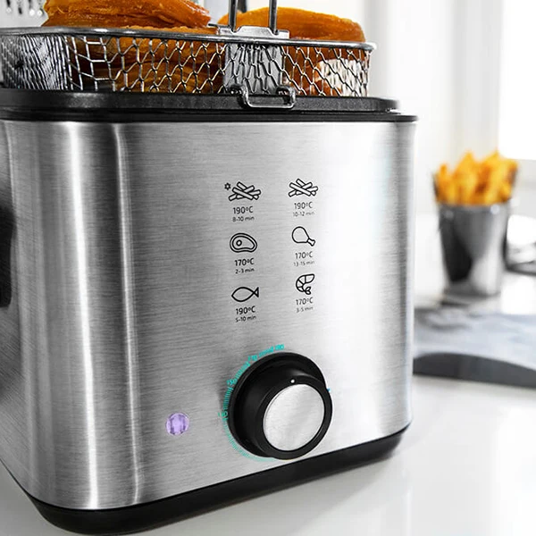 Фритюрница Cecotec CleanFry Infinity 1500 1 5 л 900 Вт Black Inox|Электрические фритюрницы| |