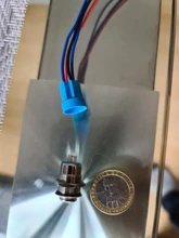 LANBOO 12mm Metal waterproof momentary small push button switch