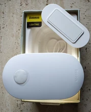 Baseus PIR Motion Sensor Night Light Human Induction Backlight Magnetic LED Light Rechargeable