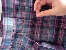 Minifaldas Harajuku de estilo coreano para mujer, faldas Kawaii a la moda, de cintura alta, falda escocesa plisada