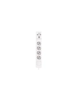 

MULTIPLE BASEMAN 4 OUTLETS WITH 2 USB TME TM ELECTRON TMUAD304