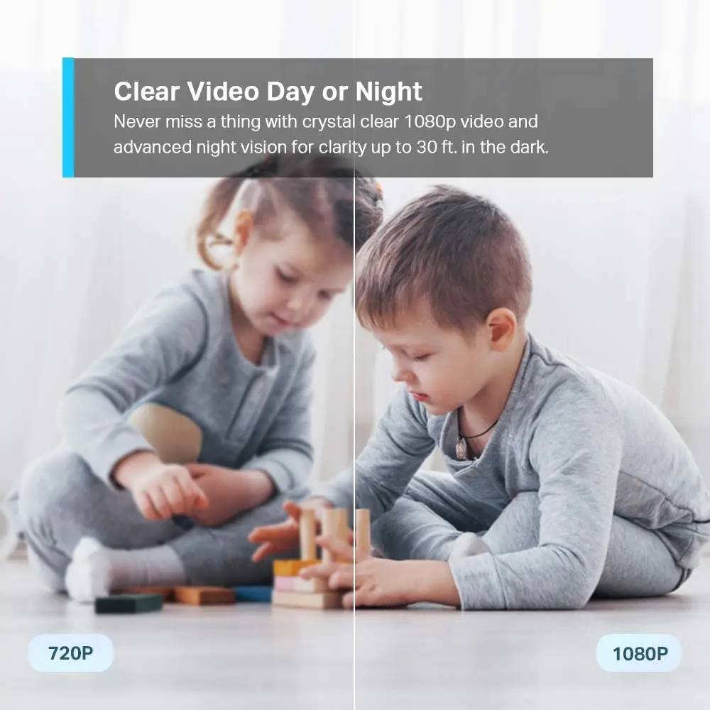 TP-LINK-スマートwifiカメラ,ワイヤレスセキュリティデバイス,暗