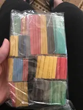 164/328/492 unids/set tubo de encogimiento de calor de aislamiento retráctil tubo 2:1 de Kit de fundas de Cable