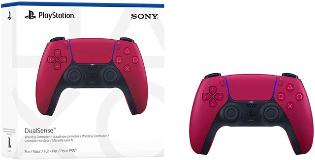 PlayStation 5 - Mando Original inalámbrico DualSense Cosmic Red ROJO -  Exclusivo para PS5 - AliExpress