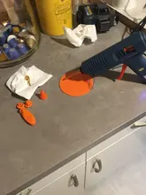 Kit de herramientas de Pistola de Pegamento Caliente con ajuste de temperatura, pistola de silicona de 150W para reparación de artesanías, bricolaje, barras de pegamento de 11mm, boquilla de cobre puro