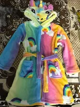 Kigurumi-Pijama de unicornio para bebé y niña, bata de baño de unicornio para niño, ropa de niño, bata de playa, toallas