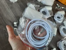 Vintage Chandelier Ceiling-Lamp Modern Lighting Spider E27 White Loft/cafe for DIY Art