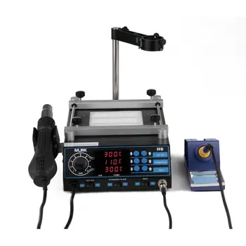 

Station 3 in 1 hot air welding, MLINK H6 soldering iron and preheater