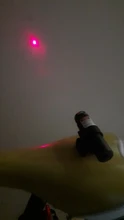 Fire Wolf-Mira iluminada telémetro para caza, rifle de retícula holográfica, visor de 4 retículas, láser rojo de 20 mm, ideal cacería, 4-12x50