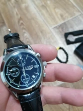 LIGE-Reloj analógico con correa de cuero para hombre, cronógrafo a la moda, de lujo superior, de cuero premium, impermeable, para deporte, nuevo, 2020
