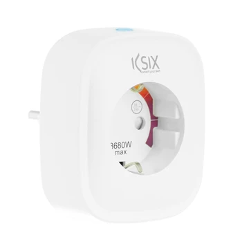 

Smart Plug KSIX Smart Energy Slim WIFI 250V White
