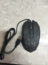 KOOYUTA Promotion Special Shaped 3 Buttons USB Wired Luminous Gamer Computer Gaming Mouse