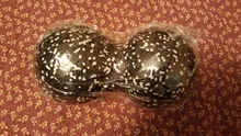 Pelota de miofascia EPP Lacrosse, Bola de masaje de cacahuete de alta densidad, ligera, Fitness, masaje de Fascia corporal, Yoga, ejercicio para aliviar el dolor