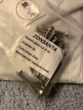 ZONSANTA-tornillos de rosca de acero inoxidable, M1.4, M1.7, M2, 3, M2.6, M3, M4, M5, M6, 304