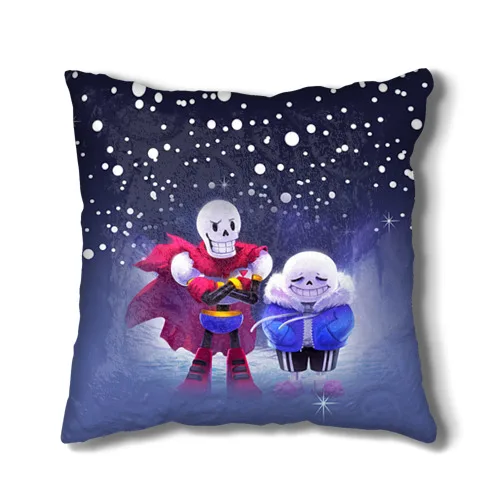 Подушка 3D Sans &amp Papyrus |